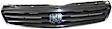 Grille, Painted Black, with Black Molding And Emblem Provision, 4 Cyl., 1.6L Engine, Coupe/Hatchback, USA Built Vehicle