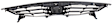 Grille Assembly, Textured Black Shell and Insert, CAPA CERTIFIED