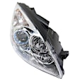 Passenger Side Headlight, with Bulb, Halogen, Touring Models, without Chrome Ring, CAPA Certified