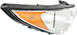 Passenger Side Headlight, with Bulb, Halogen, Clear Lens, CAPA Certified