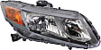 Passenger Side Headlight, with Bulb, Halogen, Coupe/Sedan (Except Hybrid Model), CAPA Certified