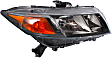 Passenger Side Headlight, with Bulb, Halogen, Coupe/Sedan (Except Hybrid Model), CAPA Certified