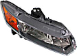 Passenger Side Headlight, with Bulb, Halogen, Coupe/Sedan (Except Hybrid Model), CAPA Certified