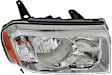 Passenger Side Headlight, with Bulb, Halogen, 6 Cyl., 3.5L Engine, CAPA CERTIFIED