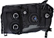 Passenger Side Headlight, with Bulb, Halogen, 6 Cyl., 3.5L Engine, CAPA CERTIFIED