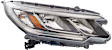 Passenger Side Headlight, with Bulb, Halogen, LX Model, without LED Daytime Running Lights, CAPA Certified