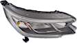 Passenger Side Headlight, with Bulb, Halogen, LX Model, without LED Daytime Running Lights, CAPA Certified