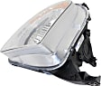 Driver Side Headlight, without Bulb, Halogen, Clear Lens
