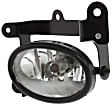 Front, Driver Side Halogen Fog Light, With bulb(s), CAPA Certified