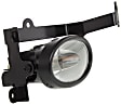Front, Driver Side Halogen Fog Light, With bulb(s), CAPA Certified