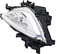 Front, Passenger Side Fog Light, With Bulb(s), Halogen, CAPA CERTIFIED