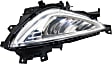 Front, Driver Side Fog Light, With Bulb(s), Halogen, CAPA CERTIFIED