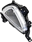 Front, Driver Side Fog Light, With Bulb(s), Halogen, CAPA CERTIFIED
