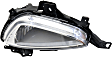 Front, Driver Side Fog Light, With Bulb(s), Halogen, CAPA CERTIFIED
