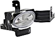 Front, Passenger Side Fog Light, With Bulb, Halogen, With Socket and Wiring, Sedan, CAPA CERTIFIED