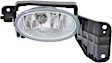 Front, Passenger Side Halogen Fog Light, With bulb(s)