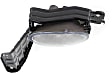 Front, Driver Side Halogen Fog Light, With bulb(s)