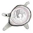 Front, Driver Side Halogen Fog Light, With bulb(s), CAPA Certified