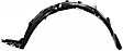 Front, Driver Side Fender Liner, Sedan, EX/EX-L/GX/LX/Si/Hybrid Models, CAPA Certified