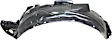  Front, Driver Side Fender Liner, Coupe