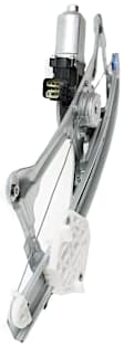 Sedan Front, Driver Side Power Window Regulator, With Motor