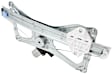 Sedan Front, Driver Side Power Window Regulator, With Motor
