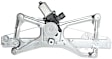 Sedan Front, Driver Side Power Window Regulator, With Motor