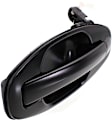 Rear, Driver Side Primed Exterior Door Handle, Without Key Hole, Sport Utility