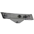 Passenger Side, Inner Tail Light, without Bulb, Halogen, Red Lens, Sedan