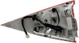 Passenger Side Tail Light, with Bulb, Halogen, Clear and Red Lens, 4 Cyl., 1.3L Engine