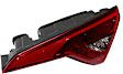 Passenger Side, Inner Tail Light, with Bulb, Halogen, Clear and Red Lens, CAPA CERTIFIED