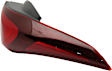 Passenger Side, Outer Tail Light, with Bulb, Halogen, Clear and Red Lens, Coupe/Sedan, Korea Built Vehicle Models, CAPA CERTIFIED