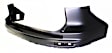 Rear, Upper Primed Bumper Cover, 4 Cyl., 2.4L Engine, With Reflector Holes, CAPA Certified
