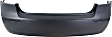 Rear Primed Bumper Cover, 2.4L Engine, Without Exhaust Cut Out, CAPA CERTIFIED