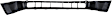 Rear Primed Bumper Cover, EX/LX Model, 4 Cyl., 2.4L Engine