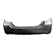 Rear Primed Bumper Cover, Sport Model, CAPA CERTIFIED