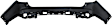 Rear, Upper Primed Bumper Cover