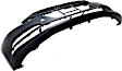 Front Primed Bumper Cover, 3.8L Engine, Without Headlight Washer and Park Sensor Holes, CAPA Certified