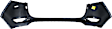 Rear, Upper Primed Bumper Cover, Without Parking Aid Sensor Holes, CAPA Certified