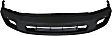 Front Primed Bumper Cover, With Fog Light Holes, With Parking Aid Sensor Holes, CAPA CERTIFIED