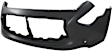 Front Primed Bumper Cover, For Models With Premium Package, With Parking Aid Sensor Holes, Without Fog Light Holes, With Navigation System