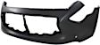 Front Primed Bumper Cover, For Models With Premium Package, With Parking Aid Sensor Holes, Without Fog Light Holes, With Navigation System, CAPA CERTIFIED