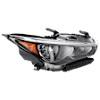 Passenger Side Headlight, with Bulb, LED, without Adaptive Frontlighting System