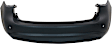 Rear Primed Bumper Cover, For Models With Premium Package, With Parking Aid Sensor Holes