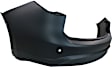 Rear Primed Bumper Cover, For Models With Premium Package, With Parking Aid Sensor Holes