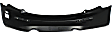 Rear Primed Bumper Cover, Base Model, Without Parking Aid Sensor Holes, CAPA CERTIFIED
