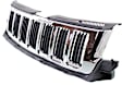 Grille Assembly, Chrome Shell With Paint to Match Insert