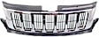 Grille Assembly, Chrome Shell With Paint to Match Insert