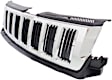 Grille Assembly, Chrome Shell With Paint to Match Insert CAPA CERTIFIED