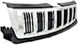 Grille Assembly, Chrome Shell With Paint to Match Insert CAPA CERTIFIED